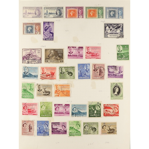 224 - COMMONWEALTH IN 10 ALBUMS. A collection of chiefly used 1850's - 2015 stamps in 10 albums (approx 12... 