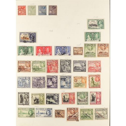 224 - COMMONWEALTH IN 10 ALBUMS. A collection of chiefly used 1850's - 2015 stamps in 10 albums (approx 12... 