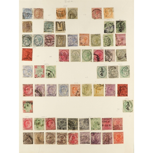 224 - COMMONWEALTH IN 10 ALBUMS. A collection of chiefly used 1850's - 2015 stamps in 10 albums (approx 12... 