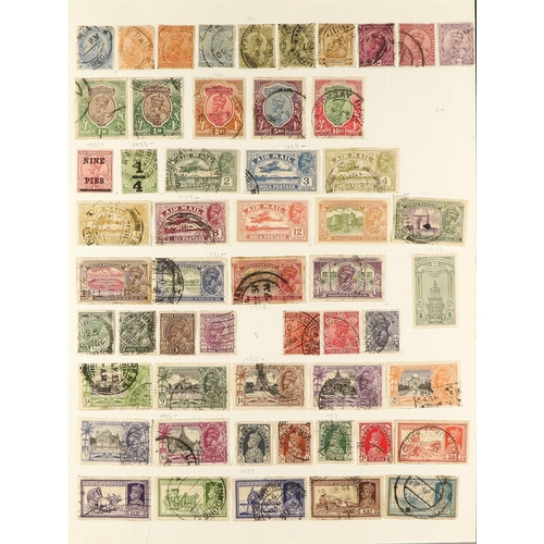 224 - COMMONWEALTH IN 10 ALBUMS. A collection of chiefly used 1850's - 2015 stamps in 10 albums (approx 12... 