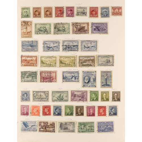 224 - COMMONWEALTH IN 10 ALBUMS. A collection of chiefly used 1850's - 2015 stamps in 10 albums (approx 12... 