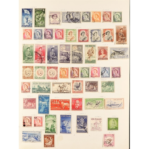 224 - COMMONWEALTH IN 10 ALBUMS. A collection of chiefly used 1850's - 2015 stamps in 10 albums (approx 12... 