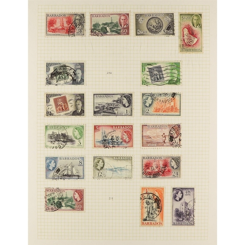 225 - COMMONWEALTH COLLECTION of fine used stamps in 5 albums, spans 1937 to 2000 from Aden onwards with m... 