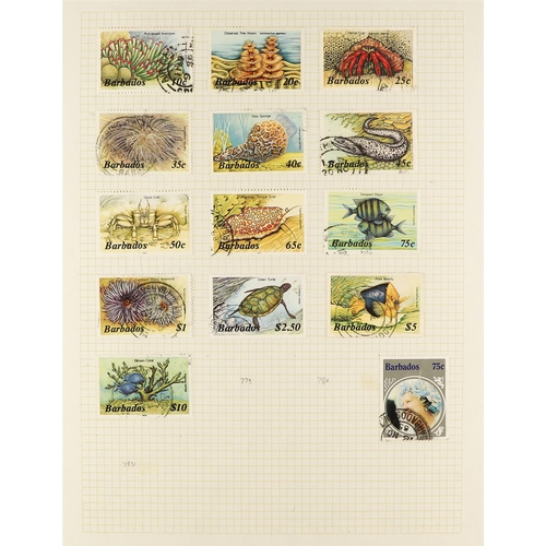 225 - COMMONWEALTH COLLECTION of fine used stamps in 5 albums, spans 1937 to 2000 from Aden onwards with m... 