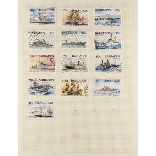 225 - COMMONWEALTH COLLECTION of fine used stamps in 5 albums, spans 1937 to 2000 from Aden onwards with m... 