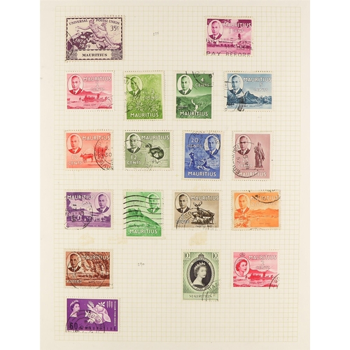 225 - COMMONWEALTH COLLECTION of fine used stamps in 5 albums, spans 1937 to 2000 from Aden onwards with m... 