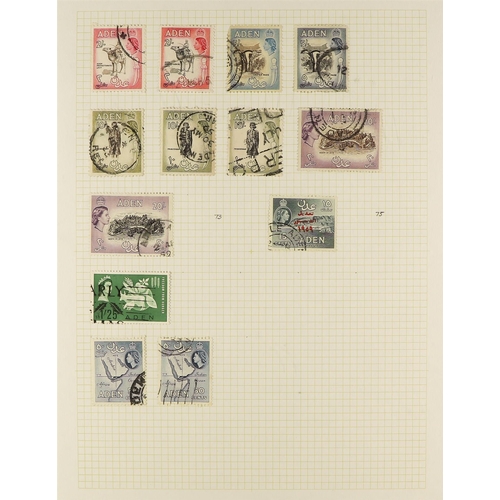 225 - COMMONWEALTH COLLECTION of fine used stamps in 5 albums, spans 1937 to 2000 from Aden onwards with m... 