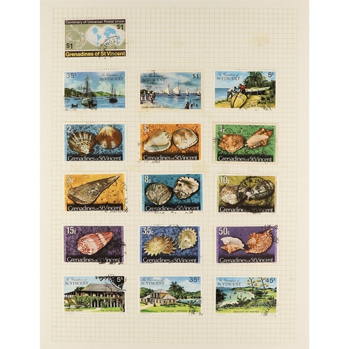 225 - COMMONWEALTH COLLECTION of fine used stamps in 5 albums, spans 1937 to 2000 from Aden onwards with m... 