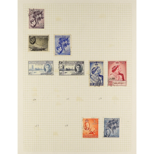 225 - COMMONWEALTH COLLECTION of fine used stamps in 5 albums, spans 1937 to 2000 from Aden onwards with m... 