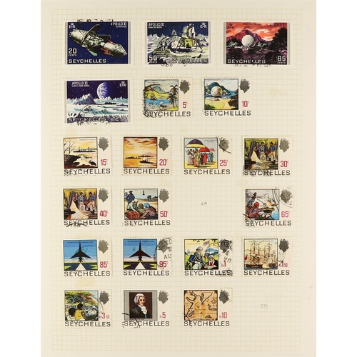 225 - COMMONWEALTH COLLECTION of fine used stamps in 5 albums, spans 1937 to 2000 from Aden onwards with m... 