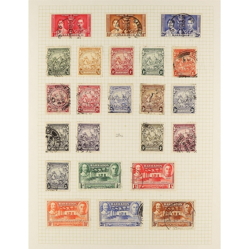 225 - COMMONWEALTH COLLECTION of fine used stamps in 5 albums, spans 1937 to 2000 from Aden onwards with m... 