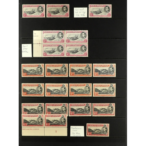 229 - BRITISH ATLANTIC ISLANDS 1878-1965 ATTRACTIVE MINT COLLECTION on stock pages, includes FALKLAND IS 1... 