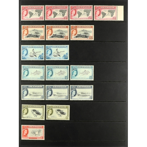 229 - BRITISH ATLANTIC ISLANDS 1878-1965 ATTRACTIVE MINT COLLECTION on stock pages, includes FALKLAND IS 1... 