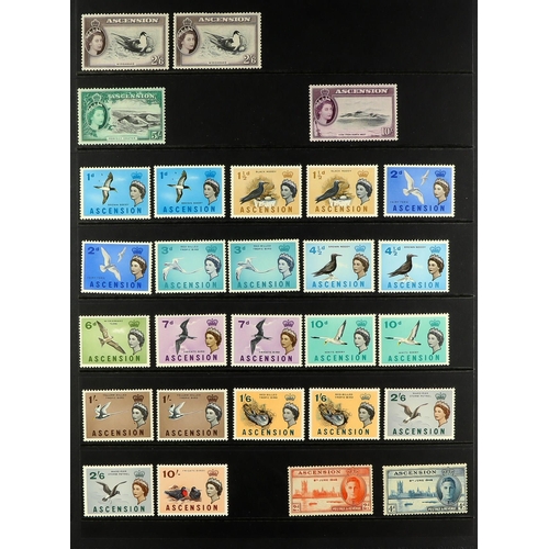 229 - BRITISH ATLANTIC ISLANDS 1878-1965 ATTRACTIVE MINT COLLECTION on stock pages, includes FALKLAND IS 1... 