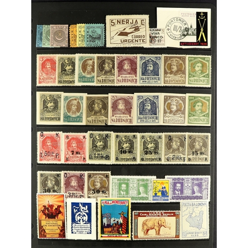 230 - CINDERELLA LABELS / POSTER STAMP COLLECTION of chiefly 1890's-1940's worldwide locals, poster & exhi... 