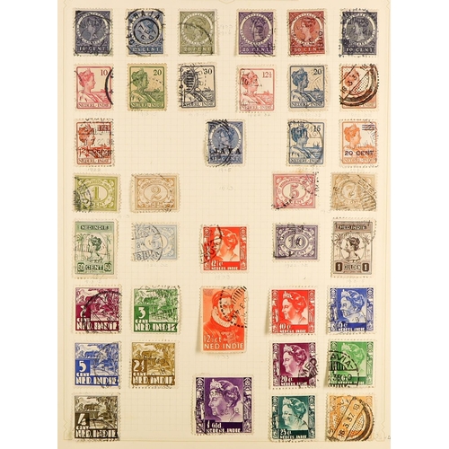 232 - ESTATE AS RECEIVED IN FOUR BOXES WORLD ACCUMULATION all periods mint & used stamps in forty albums, ... 