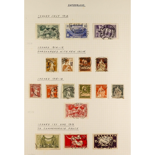 232 - ESTATE AS RECEIVED IN FOUR BOXES WORLD ACCUMULATION all periods mint & used stamps in forty albums, ... 