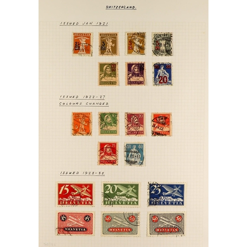 232 - ESTATE AS RECEIVED IN FOUR BOXES WORLD ACCUMULATION all periods mint & used stamps in forty albums, ... 