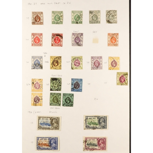 234 - BRITISH COMMONWEALTH COLLECTION QV to KGVI mint & used collection in a binder, includes Aden 1939-48... 