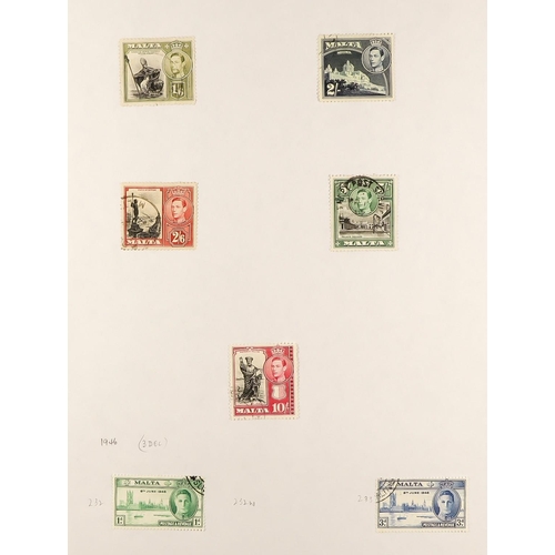 234 - BRITISH COMMONWEALTH COLLECTION QV to KGVI mint & used collection in a binder, includes Aden 1939-48... 