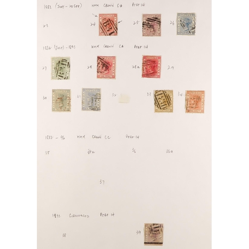 234 - BRITISH COMMONWEALTH COLLECTION QV to KGVI mint & used collection in a binder, includes Aden 1939-48... 