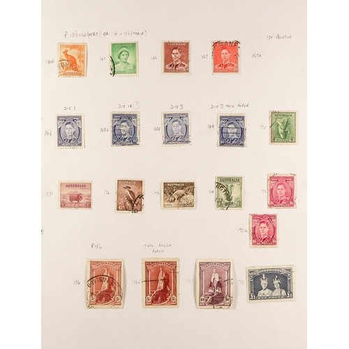 234 - BRITISH COMMONWEALTH COLLECTION QV to KGVI mint & used collection in a binder, includes Aden 1939-48... 