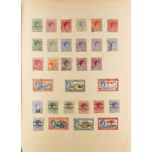 236 - COMMONWEALTH chiefly used 1870s - 1970s collection in a springback album, note Bahamas, Bahrain, Bar... 