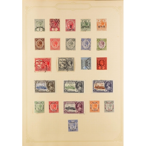 236 - COMMONWEALTH chiefly used 1870s - 1970s collection in a springback album, note Bahamas, Bahrain, Bar... 