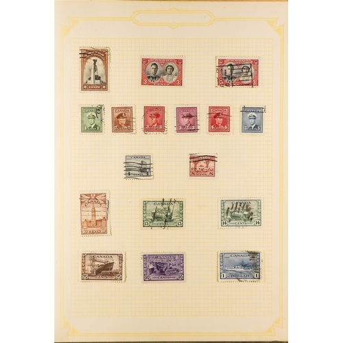 236 - COMMONWEALTH chiefly used 1870s - 1970s collection in a springback album, note Bahamas, Bahrain, Bar... 