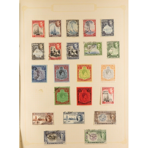 236 - COMMONWEALTH chiefly used 1870s - 1970s collection in a springback album, note Bahamas, Bahrain, Bar... 