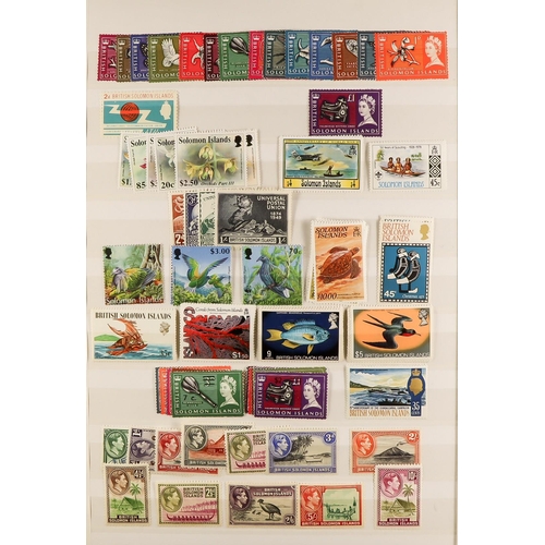 238 - WORLD ACCUMULATION IN 18 VOLUMES All periods mint (many never hinged) & used stamps in albums & stoc... 