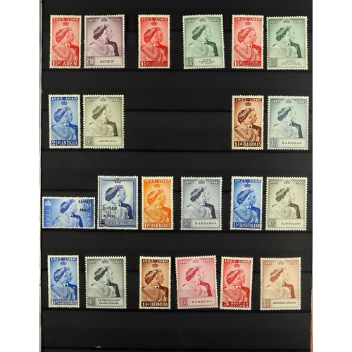 238 - WORLD ACCUMULATION IN 18 VOLUMES All periods mint (many never hinged) & used stamps in albums & stoc... 