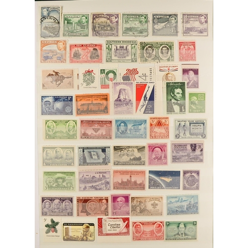 238 - WORLD ACCUMULATION IN 18 VOLUMES All periods mint (many never hinged) & used stamps in albums & stoc... 