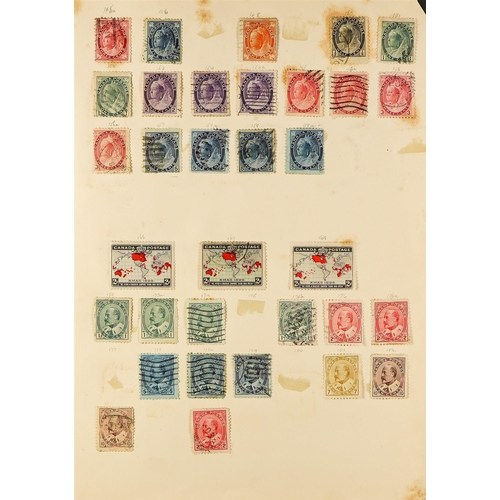 240 - COMMONWEALTH mint & used collection on a mixture of album pages, the older stamps on SG 