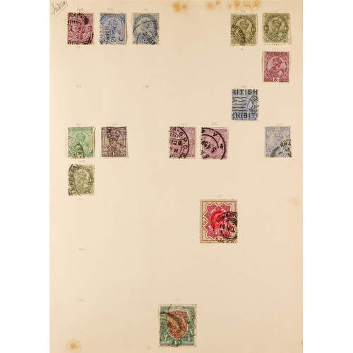 240 - COMMONWEALTH mint & used collection on a mixture of album pages, the older stamps on SG 