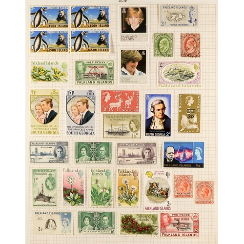 241 - 1841-2000's EXTENSIVE WORLD COLLECTION in 20 albums, mostly 20th Century mint & used stamps, we see ... 