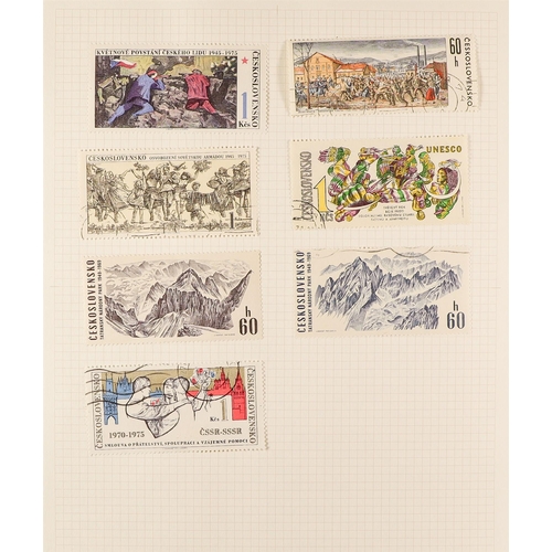 245 - FOURTEEN COLLECTIONS of European countries, note Greece 1861-1981 with 60+ Hermes Heads to 80L (500+... 