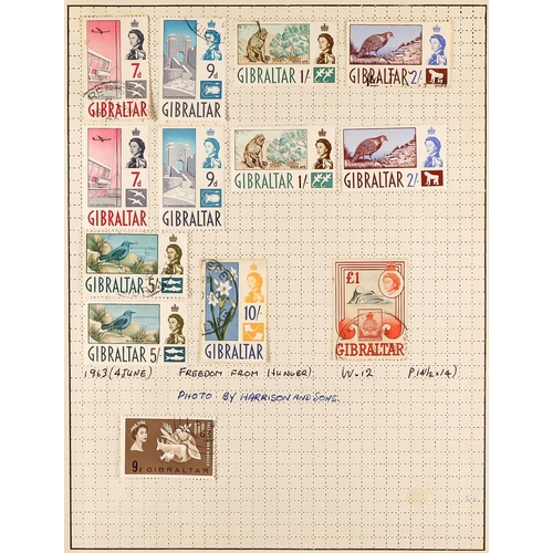 248 - BRITISH COMMONWEALTH COLLECTION 1850's-1960's mint & used (often both examples) stamps in seven albu... 