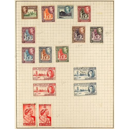 248 - BRITISH COMMONWEALTH COLLECTION 1850's-1960's mint & used (often both examples) stamps in seven albu... 