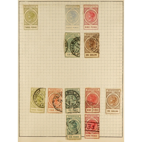 248 - BRITISH COMMONWEALTH COLLECTION 1850's-1960's mint & used (often both examples) stamps in seven albu... 