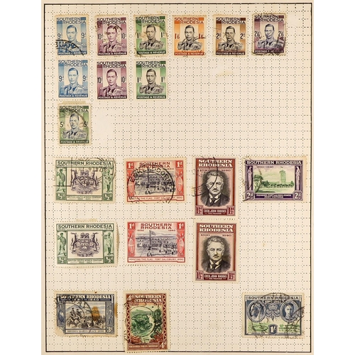 248 - BRITISH COMMONWEALTH COLLECTION 1850's-1960's mint & used (often both examples) stamps in seven albu... 