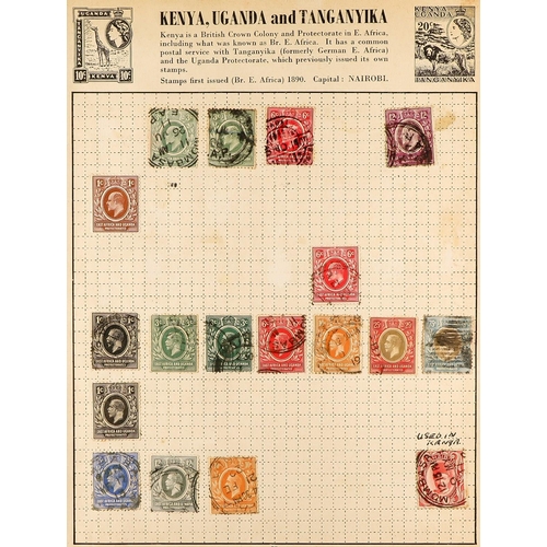 248 - BRITISH COMMONWEALTH COLLECTION 1850's-1960's mint & used (often both examples) stamps in seven albu... 