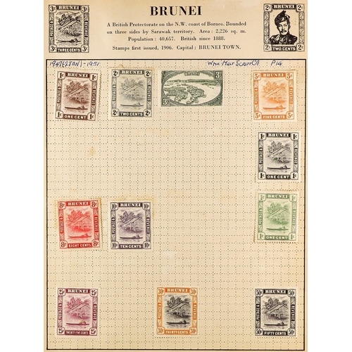 248 - BRITISH COMMONWEALTH COLLECTION 1850's-1960's mint & used (often both examples) stamps in seven albu... 