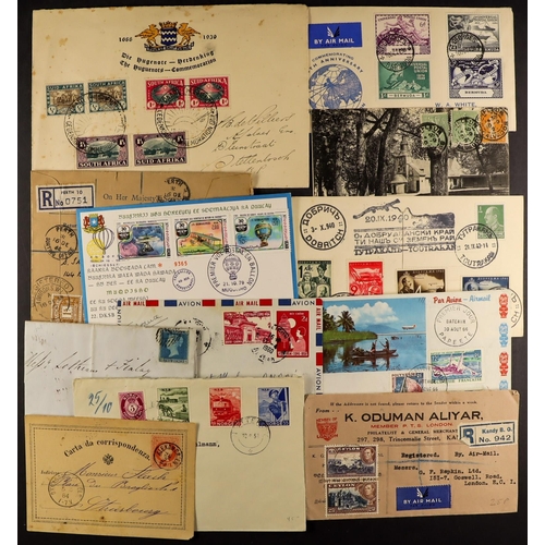 250 - MASSIVE WORLD COVERS HOARD All periods accumulation of covers & cards in two cartons, includes comme... 