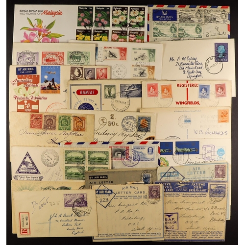 250 - MASSIVE WORLD COVERS HOARD All periods accumulation of covers & cards in two cartons, includes comme... 