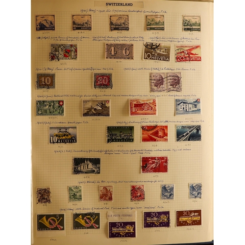 254 - 1860's - 1960's MINT & USED COLLECTION in a large Rapkin album, note Bulgaria, Greece, Hungary, Ital... 