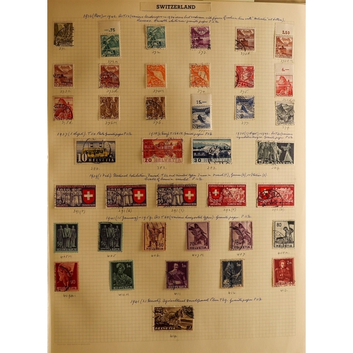 254 - 1860's - 1960's MINT & USED COLLECTION in a large Rapkin album, note Bulgaria, Greece, Hungary, Ital... 