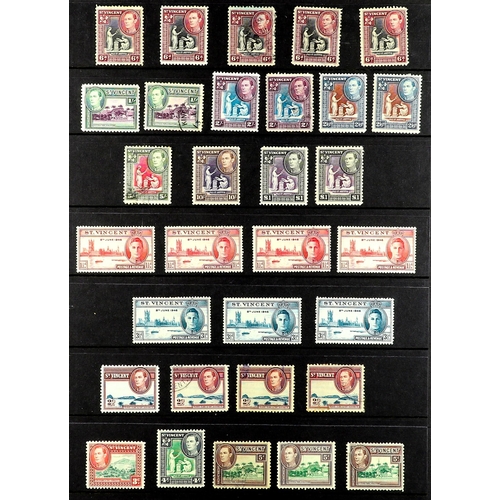 257 - DOMINICA - AND THE SAINTS! 1860's - 1958 COLLECTION of over 700 chiefly mint / never hinged mint sta... 