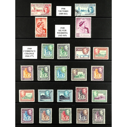 257 - DOMINICA - AND THE SAINTS! 1860's - 1958 COLLECTION of over 700 chiefly mint / never hinged mint sta... 