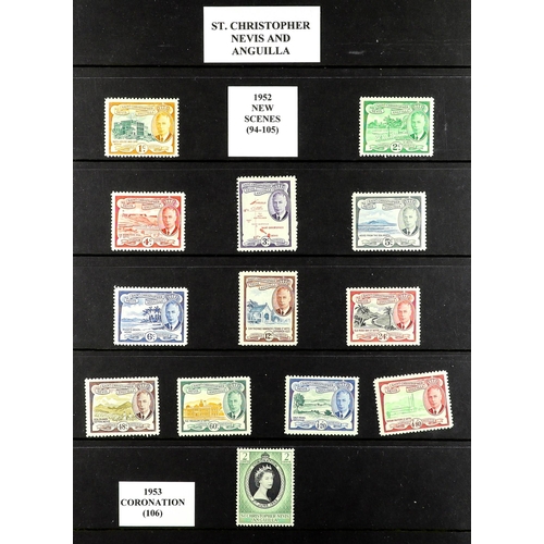 257 - DOMINICA - AND THE SAINTS! 1860's - 1958 COLLECTION of over 700 chiefly mint / never hinged mint sta... 